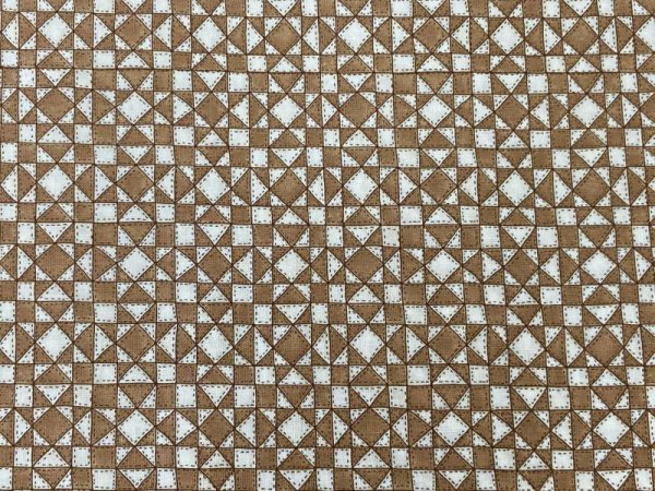 画像1: moda 7045-12 MY CONTRY パッチワーク　ベージュ (1)