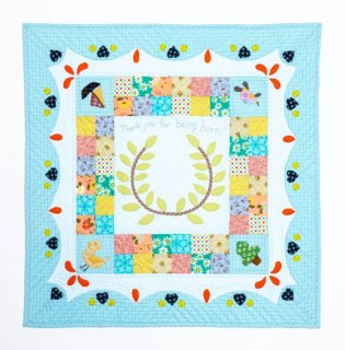 ベビーキルト ピンク - キルターズファーム