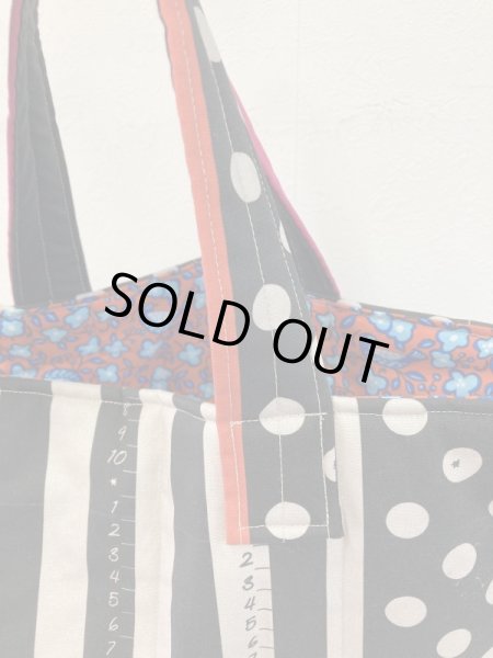 画像2: 花のショッピングバッグ (2)