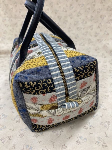 画像2: ストリングキルトで作るミニトートバッグ (2)