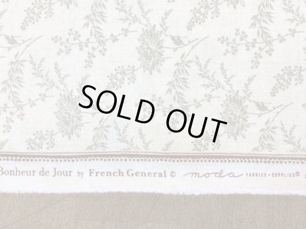画像4: moda 13914-17フレンチジェネラル BONHEUR DE JOUR 草花 ナチュラル (4)