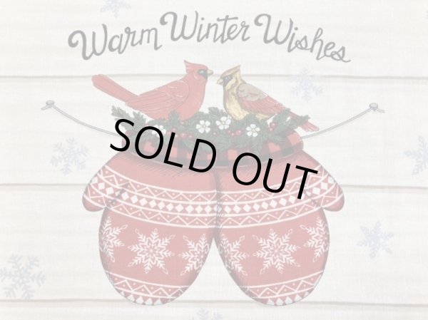 画像3: mada 56030-11 HOLLY BERRY TREE FARM クリスマスパネル (3)