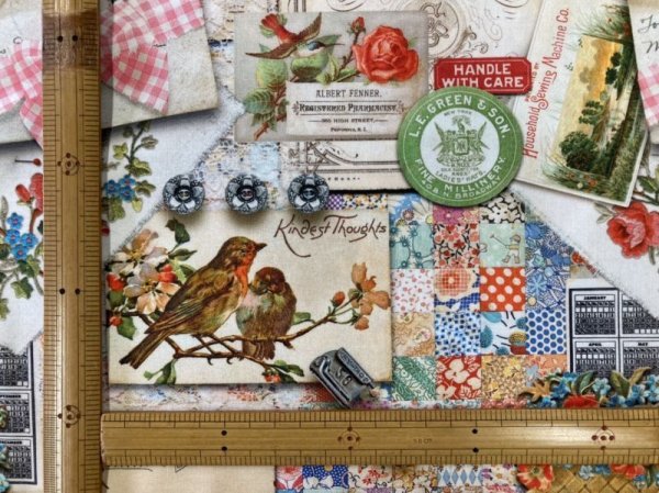 画像3: moda 7400-11 LEATHERLACE&AMAZINGGRACE コラージュ (3)