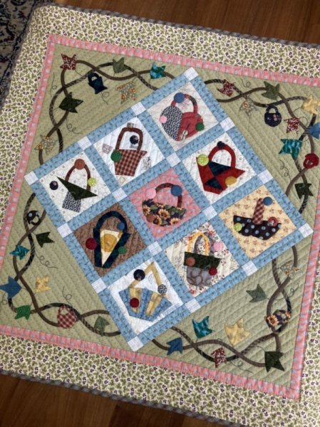 画像2: バスケットのタペストリー (2)