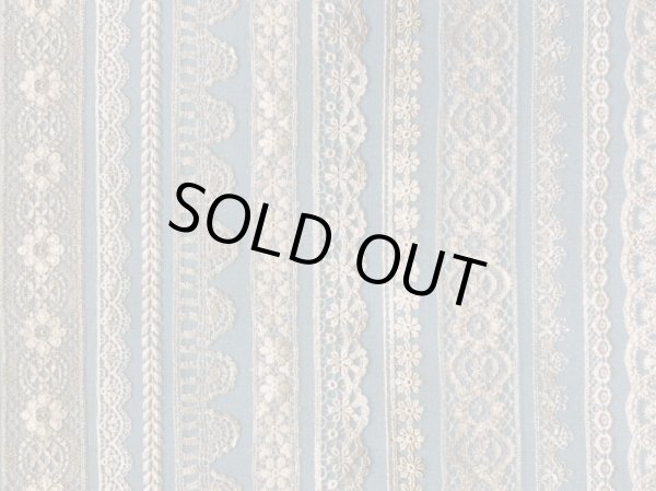 画像3: moda　7418-14　JUNK　JOURNAL　レース　ブルー (3)