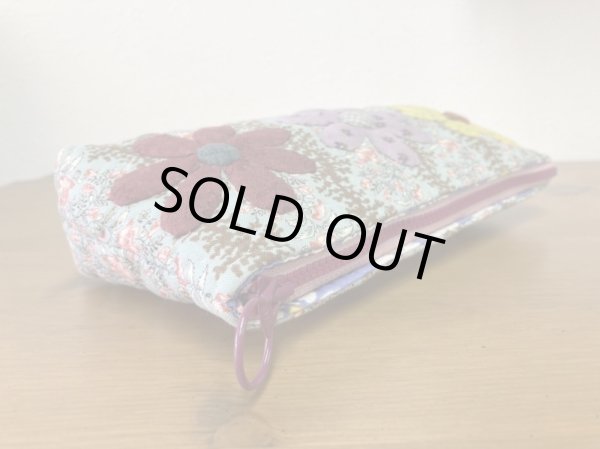 画像3: 花３輪のポーチ (3)