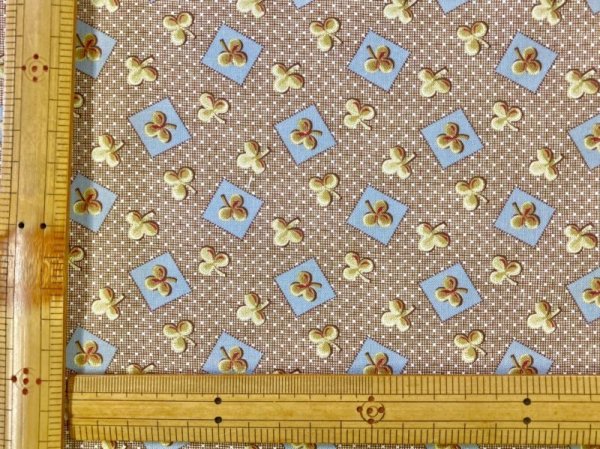 画像4: テキスタイルパントリー 15-0143-D クローバー ブラウン (4)