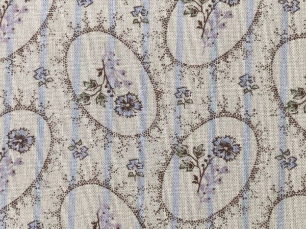 画像2: テキスタイルパントリー 15-0142-D クラシックフラワー グレー (2)