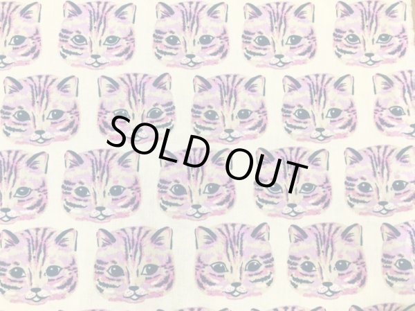 画像1: moda　RS2083-11L　READING　NOOK　キャットフェイス　オフホワイト　リネン (1)