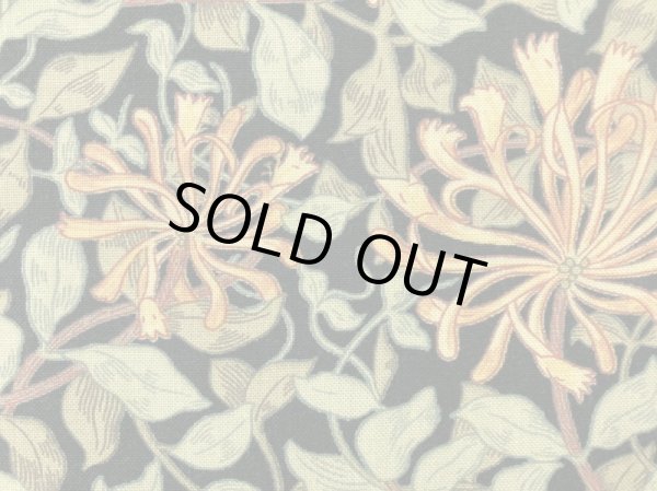 画像2: moda　8362-12　BEST OF MORRIS　ハニーサックス　ブラック (2)