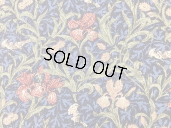 画像2: moda　8360-13　BEST OF MORRIS　アイリス　ネイビー (2)