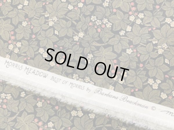 画像4: moda　8375-21　MORRIS　MEADOW　リーフ　ダークグリーン (4)