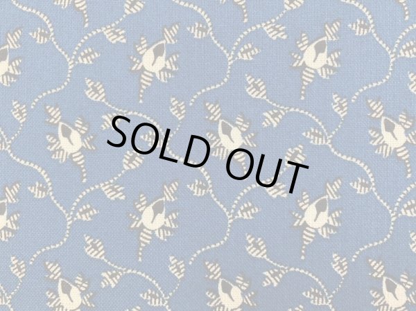 画像3: MARCUS　R330517　BLUE　ヴィンテージクリームローズ (3)