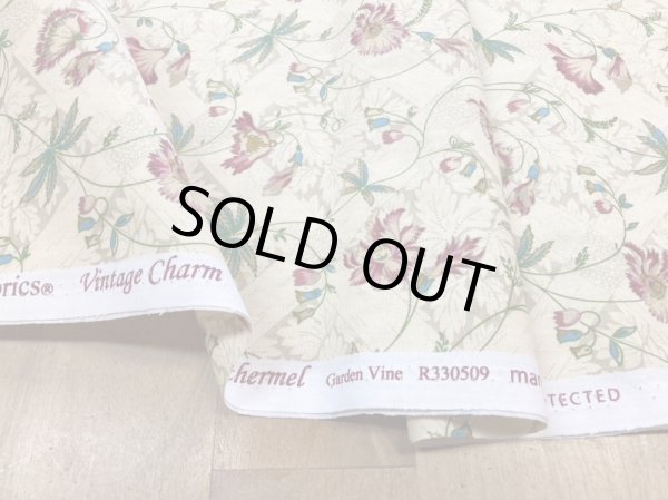 画像4: MARCUS　R330509　TAN　ヴィンテージクリームフラワー (4)