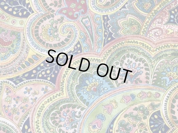 画像2: moda　33741-21　CHELSEA　GARDEN　ヨーロピアンペイズリー　ネイビー (2)