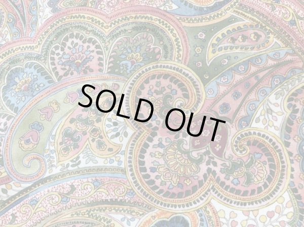 画像3: moda　33741-11　CHELSEA　GARDEN　ヨーロピアンペイズリー　ホワイト (3)