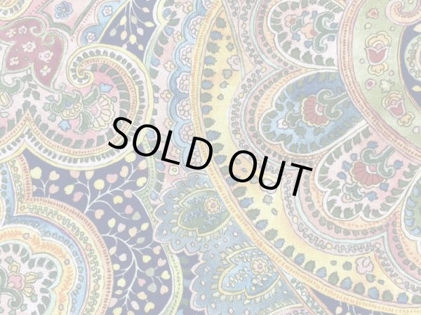 画像3: moda　33741-21　CHELSEA　GARDEN　ヨーロピアンペイズリー　ネイビー (3)