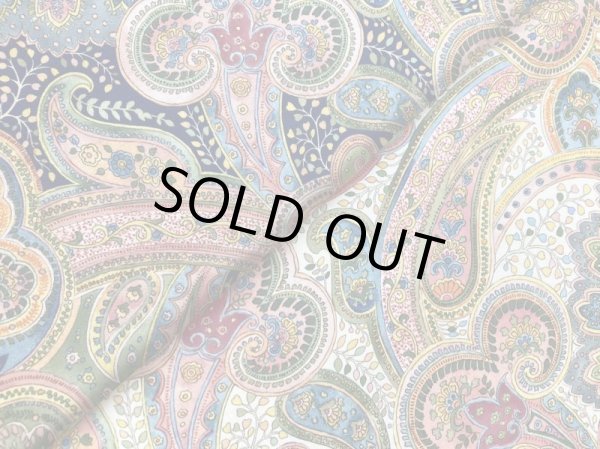 画像6: moda　33741-21　CHELSEA　GARDEN　ヨーロピアンペイズリー　ネイビー (6)