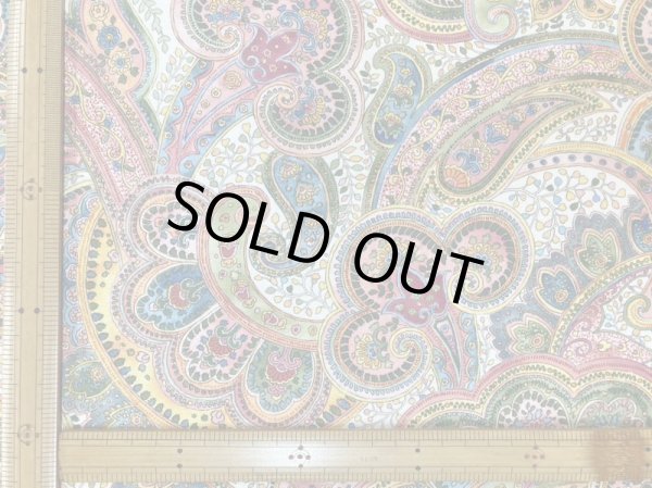 画像4: moda　33741-11　CHELSEA　GARDEN　ヨーロピアンペイズリー　ホワイト (4)