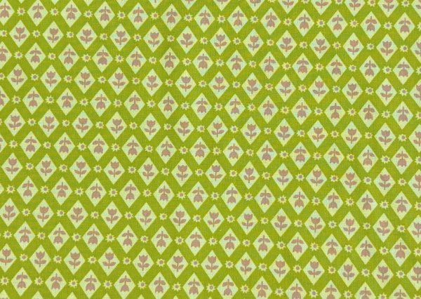 画像1: moda　RS5148-13　FAVORITE　FLOWERS　ライトグリーン (1)