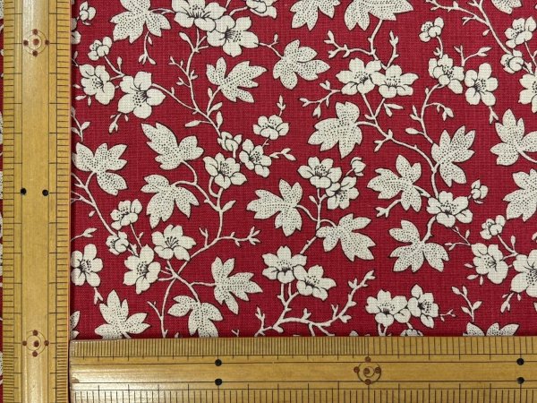 画像3: (2)	moda 13964-14 French General ROUENNERIES TROIS　レッド (3)