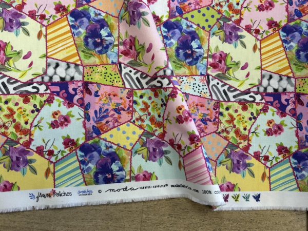 画像4: moda 21824-11 FLOWER PATCHES (4)