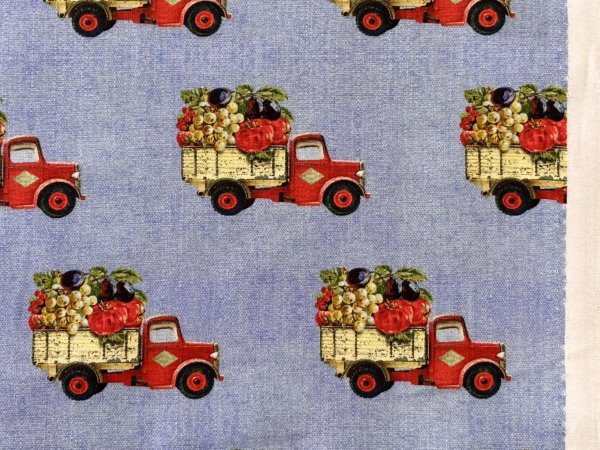 画像3: moda 7475-13 FARM AND GARDEN ブルー (3)