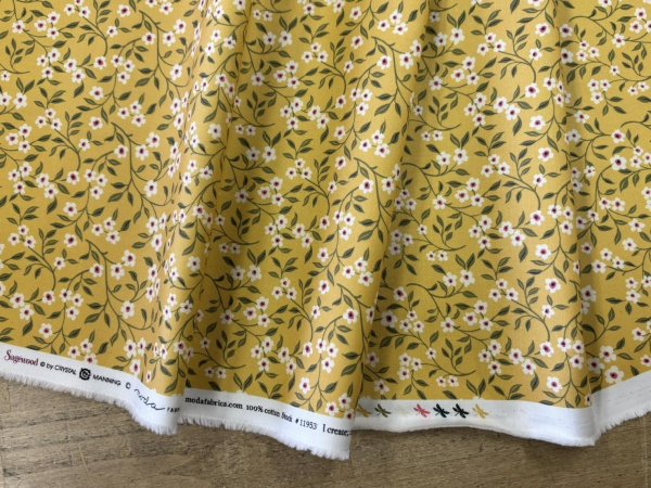 画像4: moda 11953-13 SAGEWOOD イエロー (4)