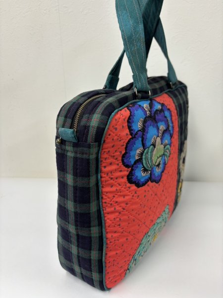 画像3: ケイフ・ファセットの生地で作るブリーフバッグ (3)