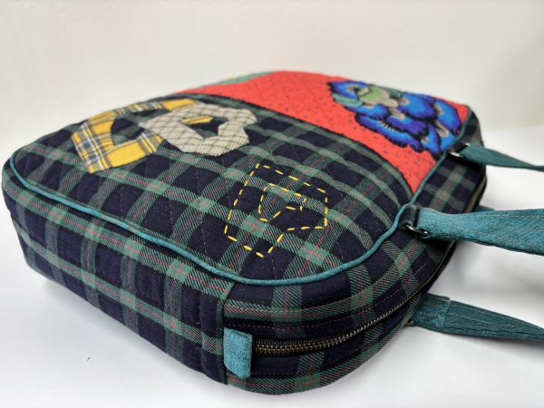 画像5: ケイフ・ファセットの生地で作るブリーフバッグ (5)