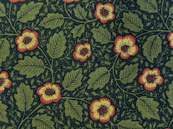 画像2: moda 8396-20 MORRIS MANOR 濃グリーン (2)