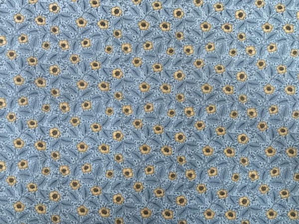 画像2: moda 8396-15 MORRIS MANOR ブルー (2)