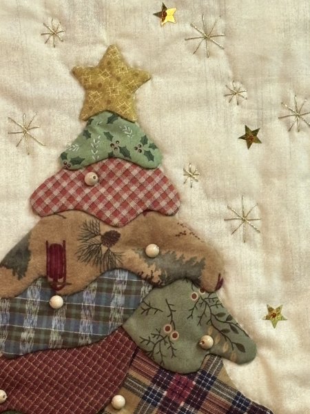 画像2: クリスマスツリーのタペストリー (2)