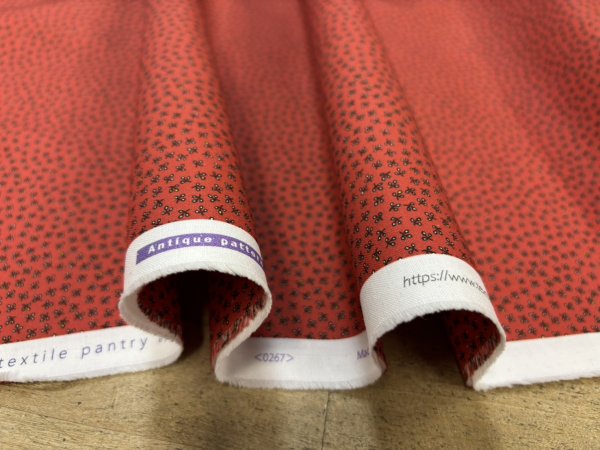 画像3: テキスタイルパントリー　16-0267-F　レッド　Antique pattern collection (3)