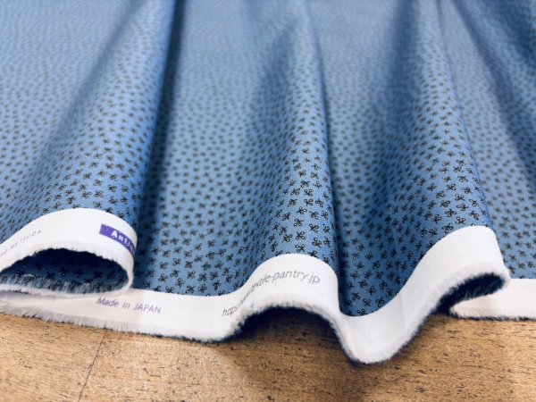 画像3: テキスタイルパントリー　16-0267-E　ブルー　Antique pattern collection (3)