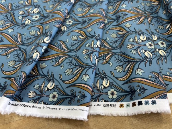 画像5: moda 14141-17 FEATHER AND FOREST BLOOM (5)